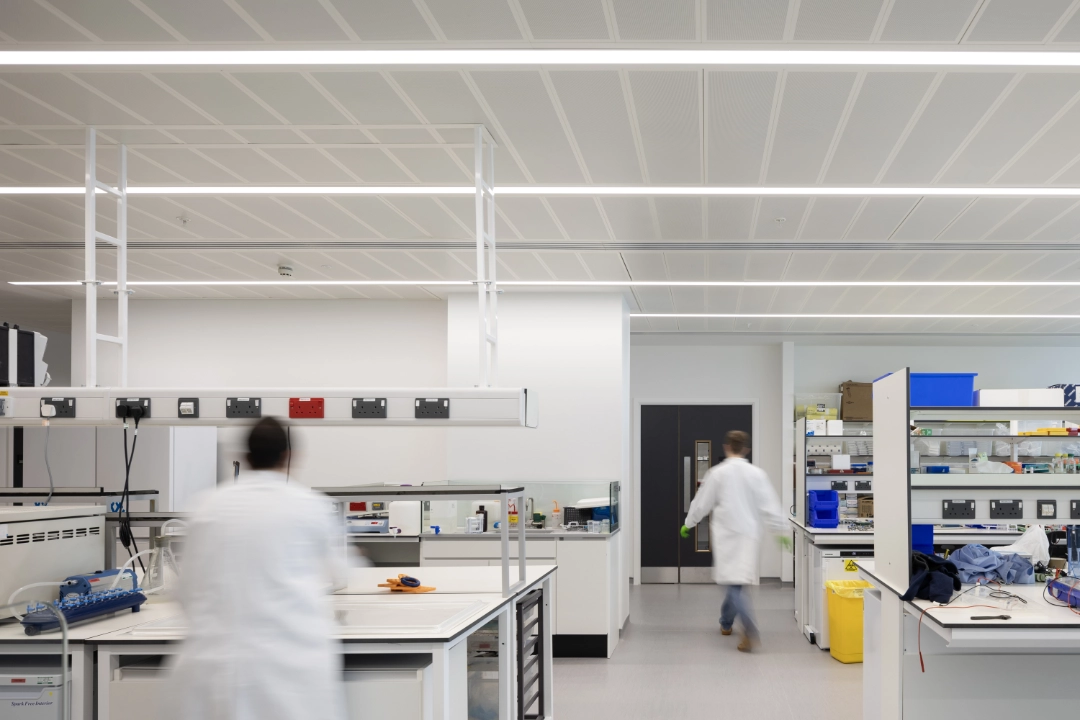 Laboratory Workers at Cancer Research UK Manchester Institute